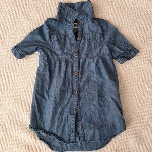 Old Navy Denim Tunic/Shirt Dress -   Size 4T